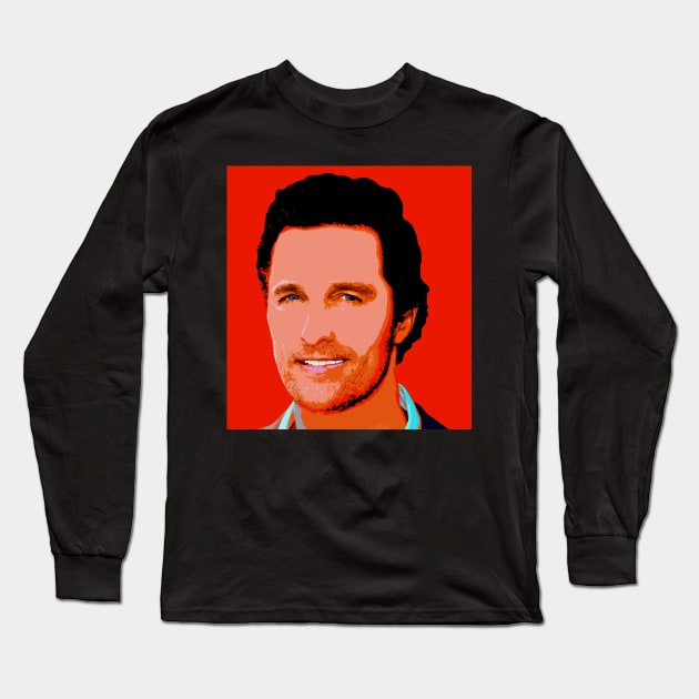 matthew mcconaughey Long Sleeve T-Shirt by oryan80